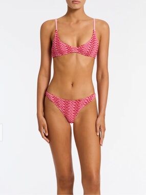 NWT TRIANGL swimwear Malia Alina Scoop Top Two-Piece Bikini Set